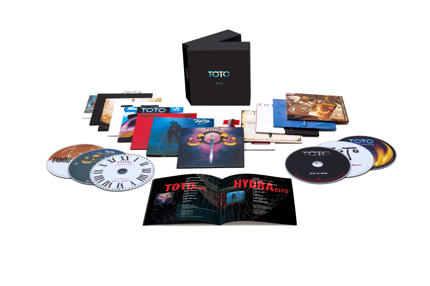 Box set cd. Toto "LIVEFIELDS (CD)". Тото hydra Vinyl. Бокс-сет музыкальный для СD.