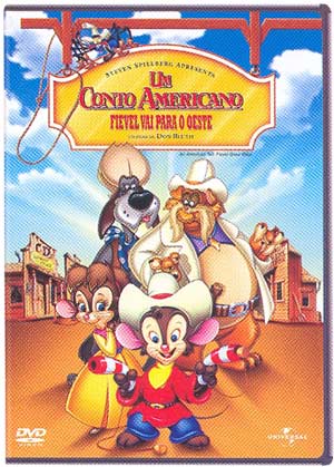 Desenho Antigo Fievel Vai para O Oeste Dublado Fita Vhs Video