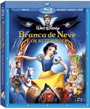  Blu-ray Branca de Neve e Os Sete Anoes [ Snow White and the  Seven Dwarfs ] [ English + Spanish + Portuguese ] : Películas y TV