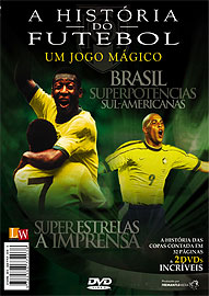 A Historia do Futebol Um Jogo Magico - Brasil Superpotencias Sul-Americanas  DVD