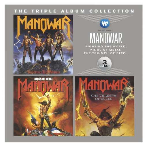 TRIPLE ALBUM COLLECTION (HOL)-MANOWAR