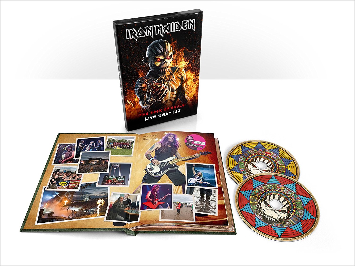 BOOK OF SOULS: LIVE CHAPTER (W / BOOK) (DLX) (LTD)-IRON MAIDEN