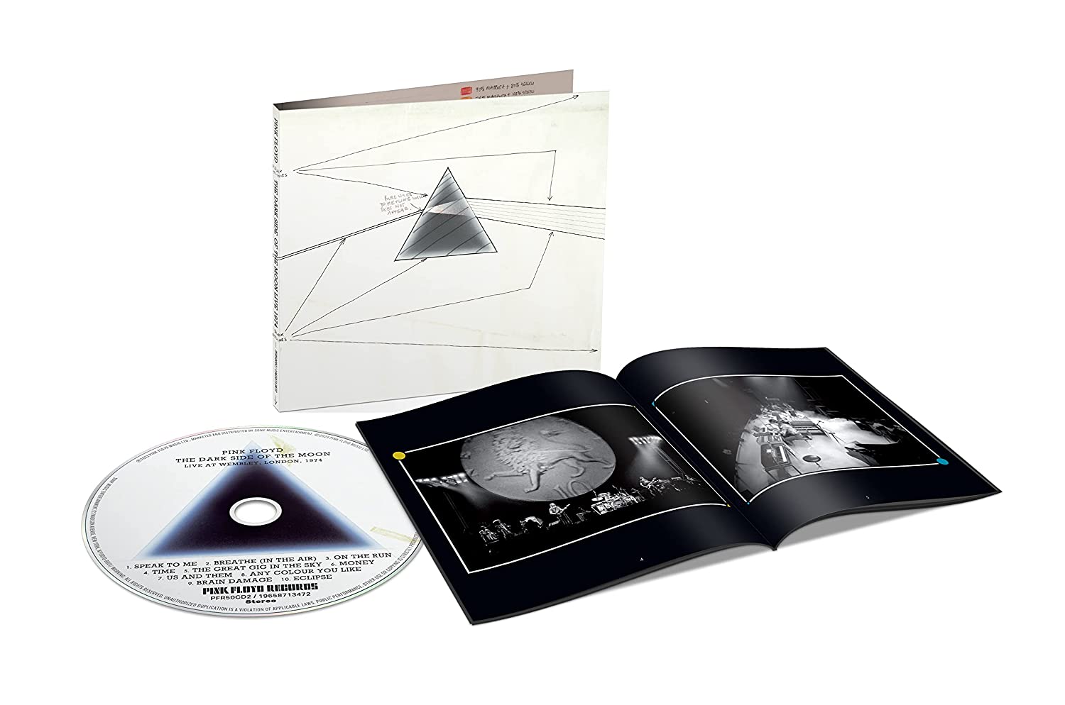 DARK SIDE OF THE MOON - LIVE AT WEMBLEY EMPIRE-PINK FLOYD