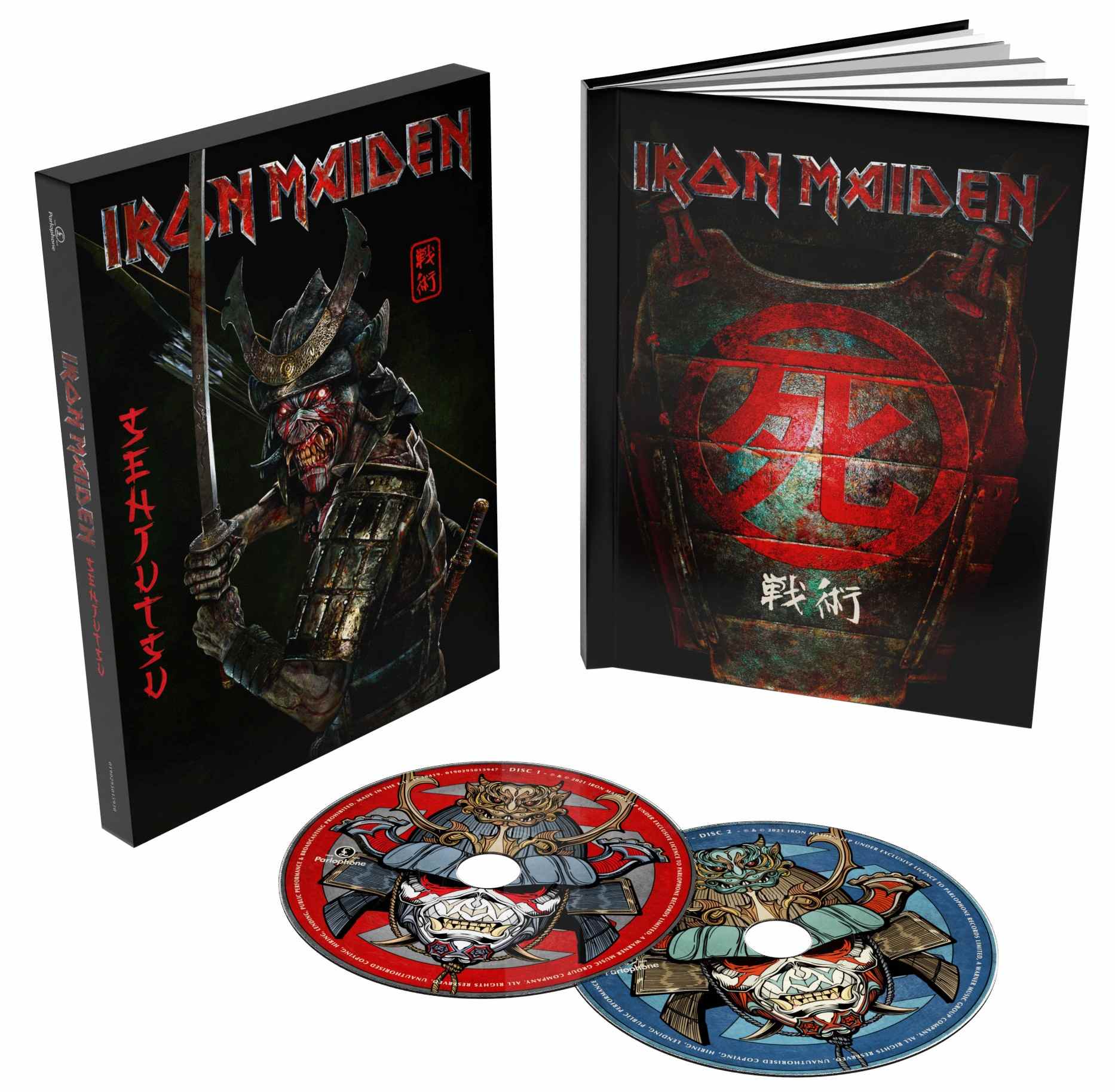 SENJUTSU (DLX) (LTD) (MEDB)-IRON MAIDEN