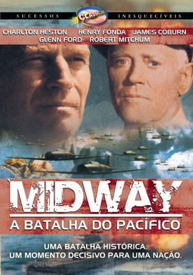 MIDWAY, A BATALHA DO PACIFICO - MIDWAY (1976) (JAC-CHARLTON HESTON / HENRY FONDA / JAMES COBU