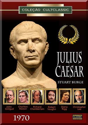 JULIUS CAESAR (1970) (STUART BURGE)-JOHN GIELGUD / CHARLTON HESTON / JASON ROBERTS