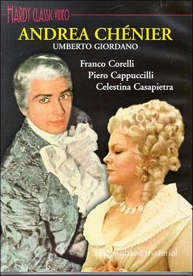 ANDREA CHENIER-GIORDANO / CORELLI / CASAPIETRA / CAPPUCCILL