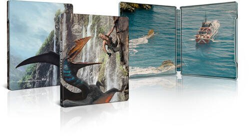 Lançamento DVD - JURASSIC WORLD REBIRTH (STEELBOOK) (4K) (STBK)