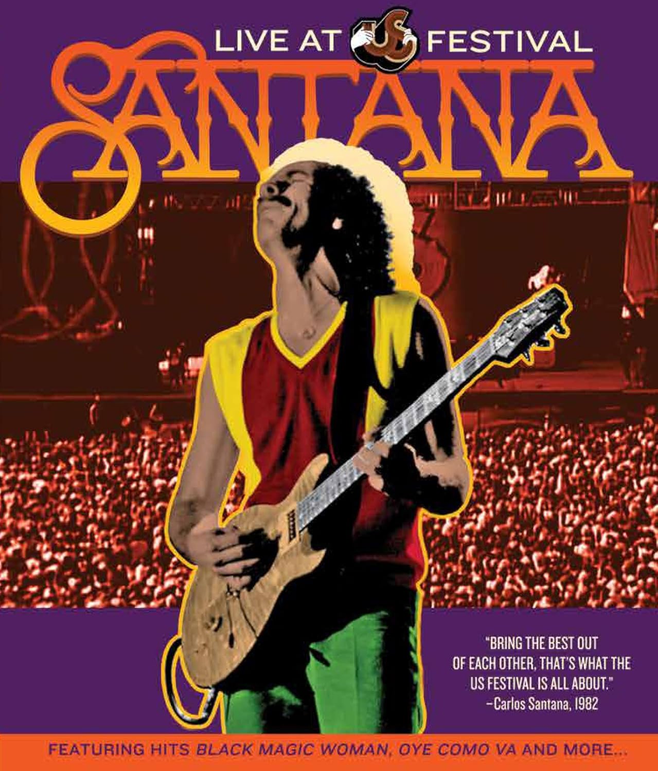 Lançamento DVD - SANTANA: LIVE AT THE US FESTIVAL